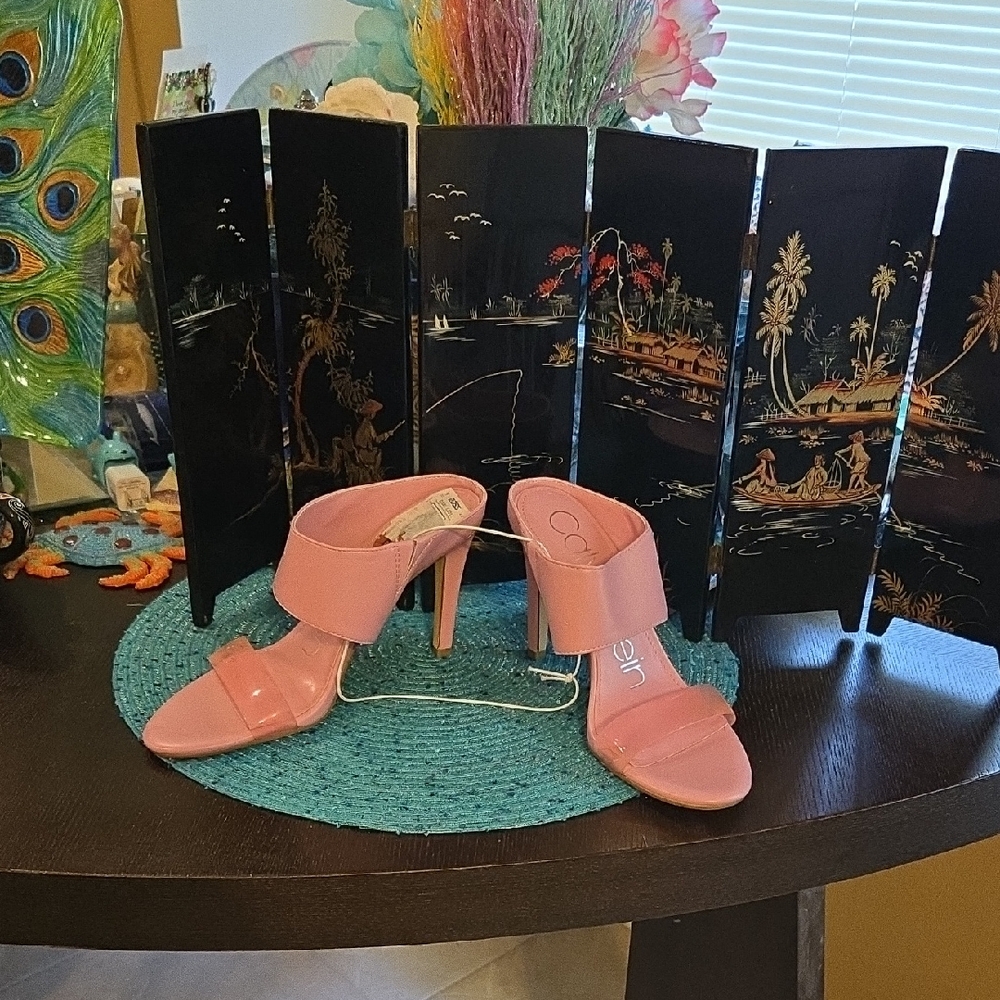 Calvin Klein Pink Stiletto Heels